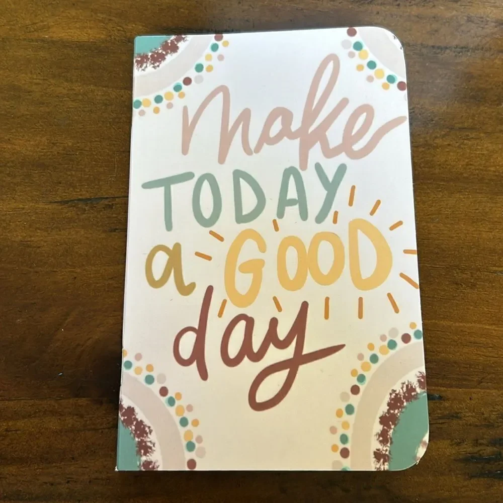 Maddie Green Design notebook and 2 stickers All NeW
